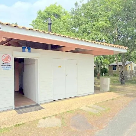 Bungalow-Mobilhome - Petit Prix- Ocean -Foret -Camping 3 Etoiles Bias  Exterior photo