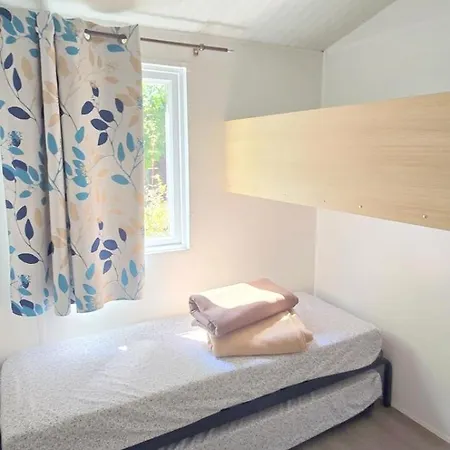 Bungalow-Mobilhome - Petit Prix- Ocean -Foret -Camping 3 Etoiles Bias  Exterior photo
