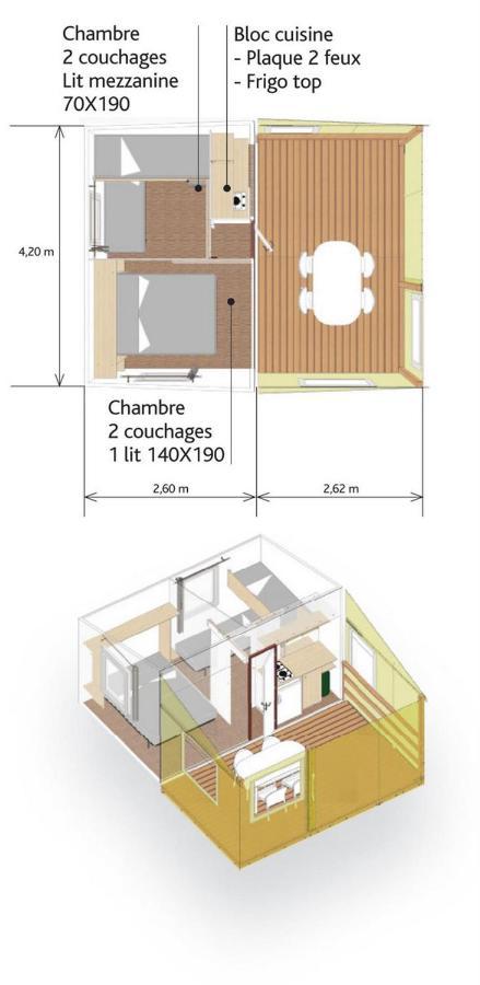 Locationestivale40 Petit Budget Ocean Foret Campsite 3*